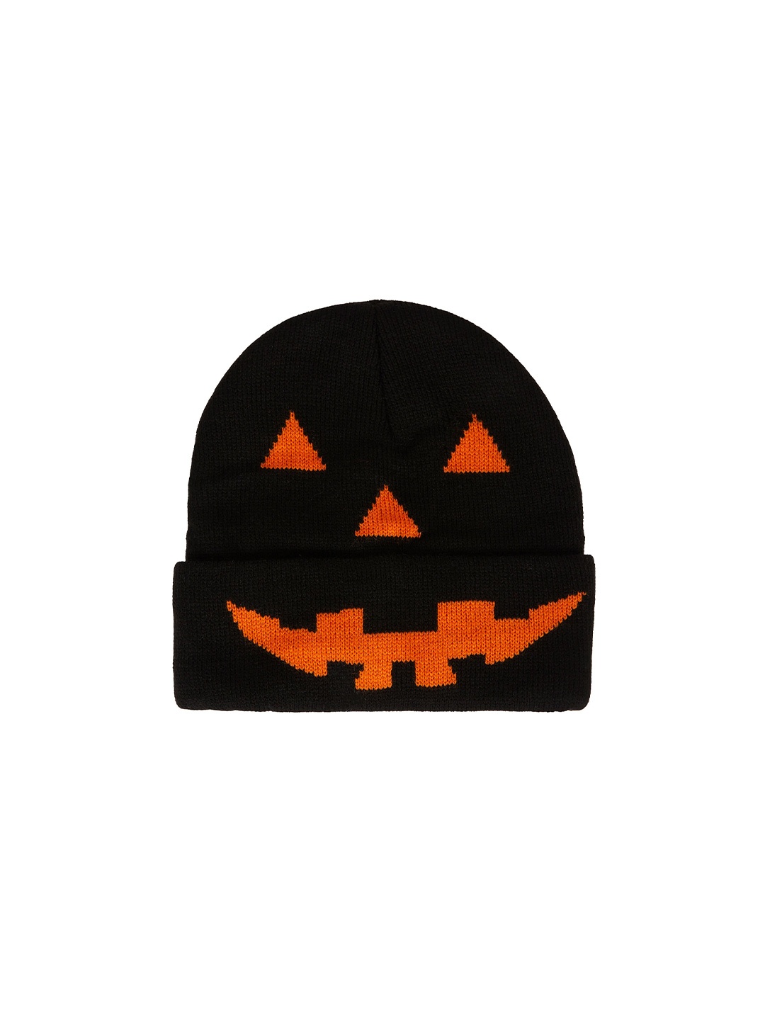 

DeFacto Boys Printed Beanie, Black