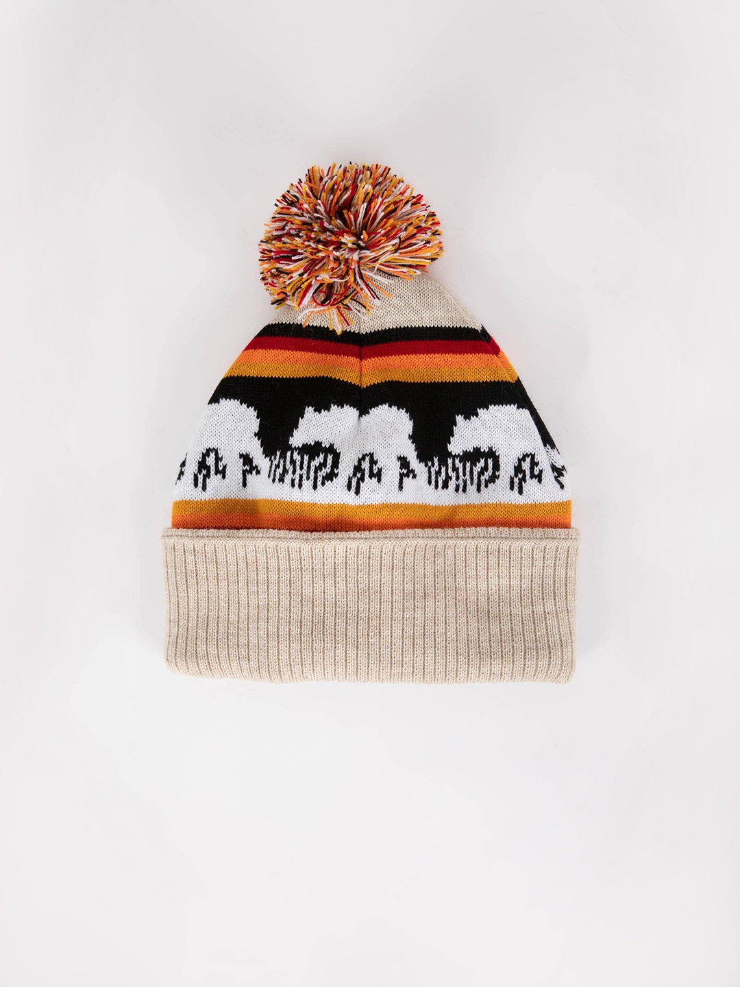 

DeFacto Boys Printed Acrylic Beanie, Beige