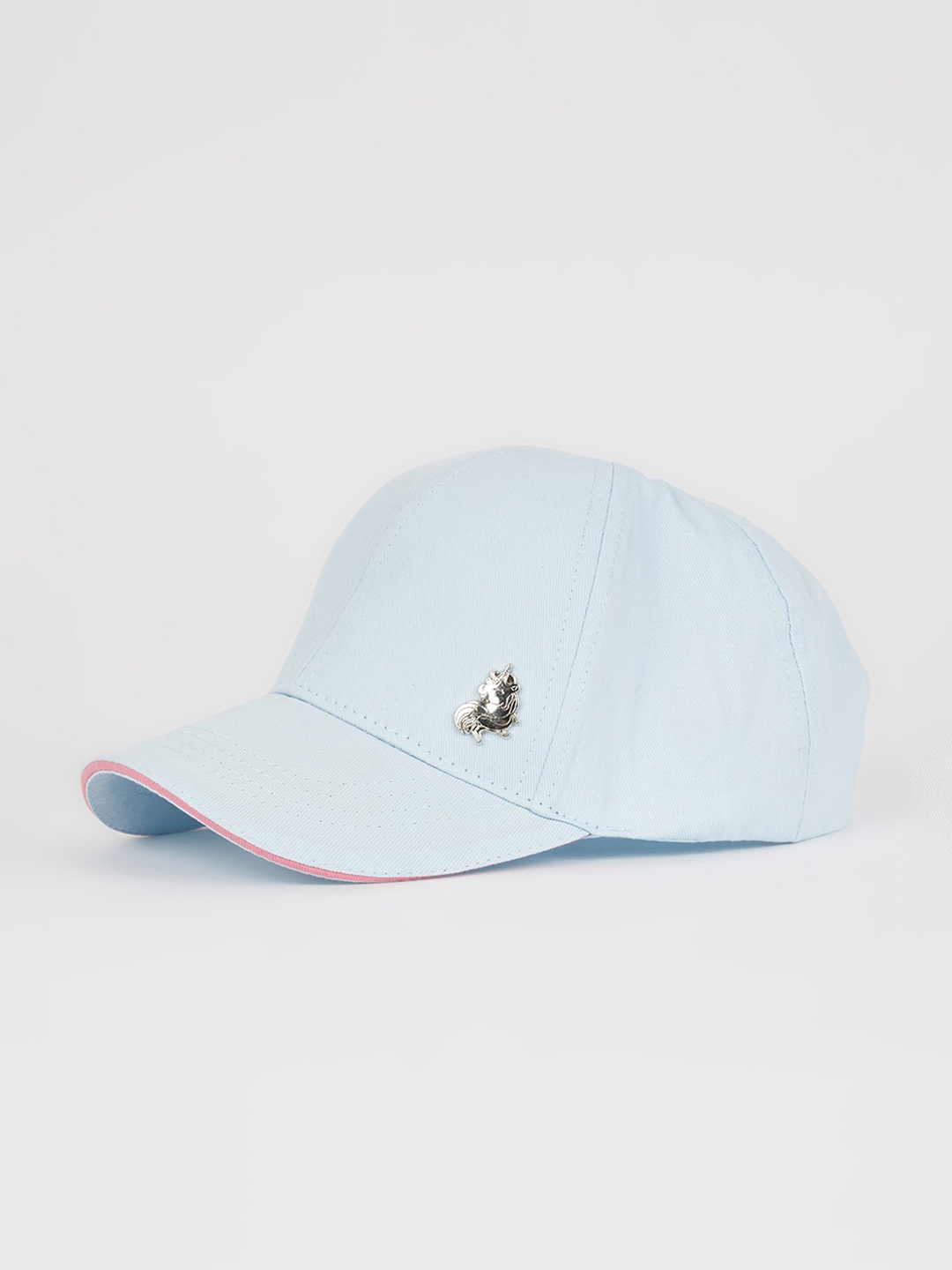 

DeFacto Girls Pure Cotton Baseball Cap, Blue