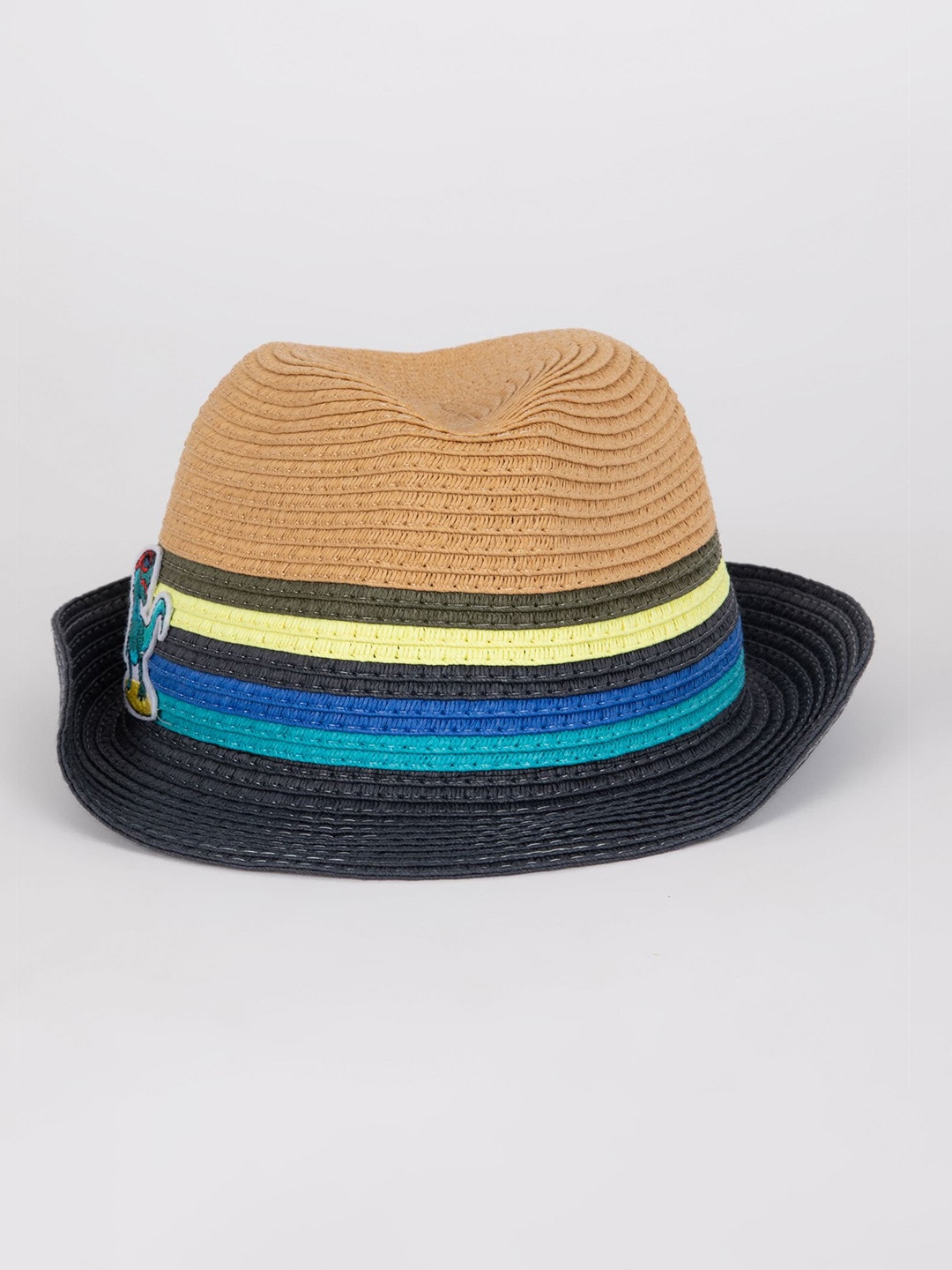 

DeFacto Boys Colourblocked Textured Sun Hat, Beige