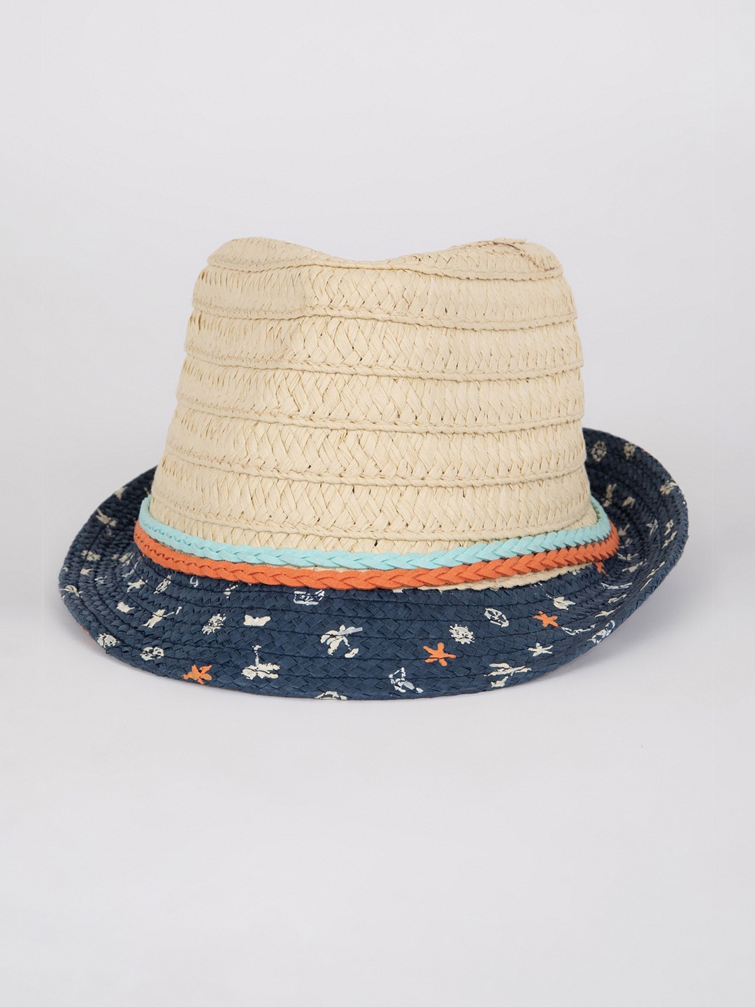 

DeFacto Boys Printed Braided Fedora, Beige
