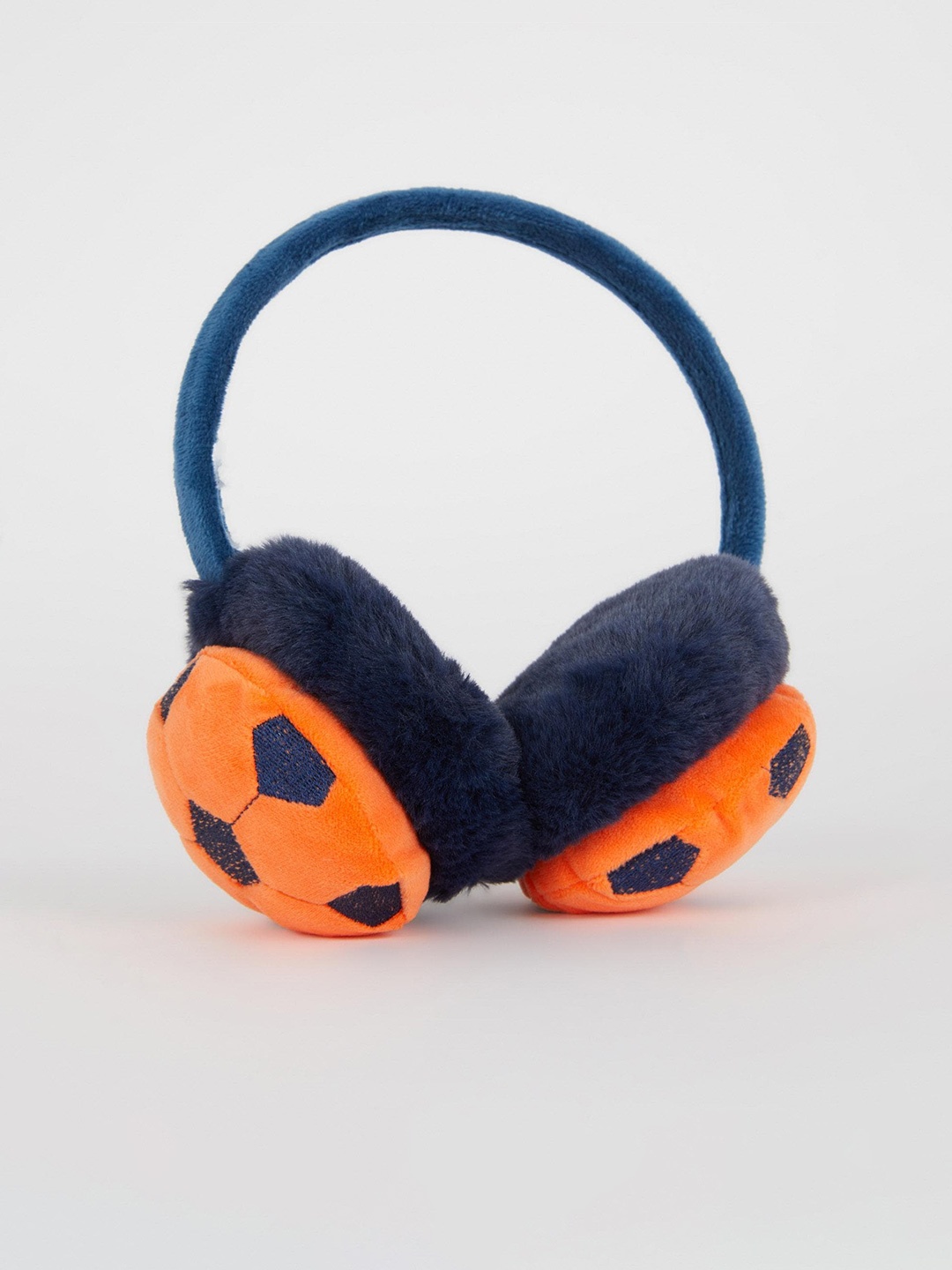 

DeFacto Boys Embroidered Ear Muff, Navy blue
