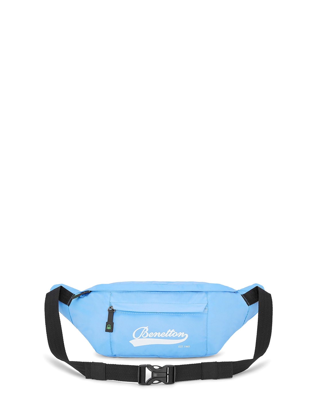 

United Colors of Benetton Bold Branding Print Waist Pouch, Blue