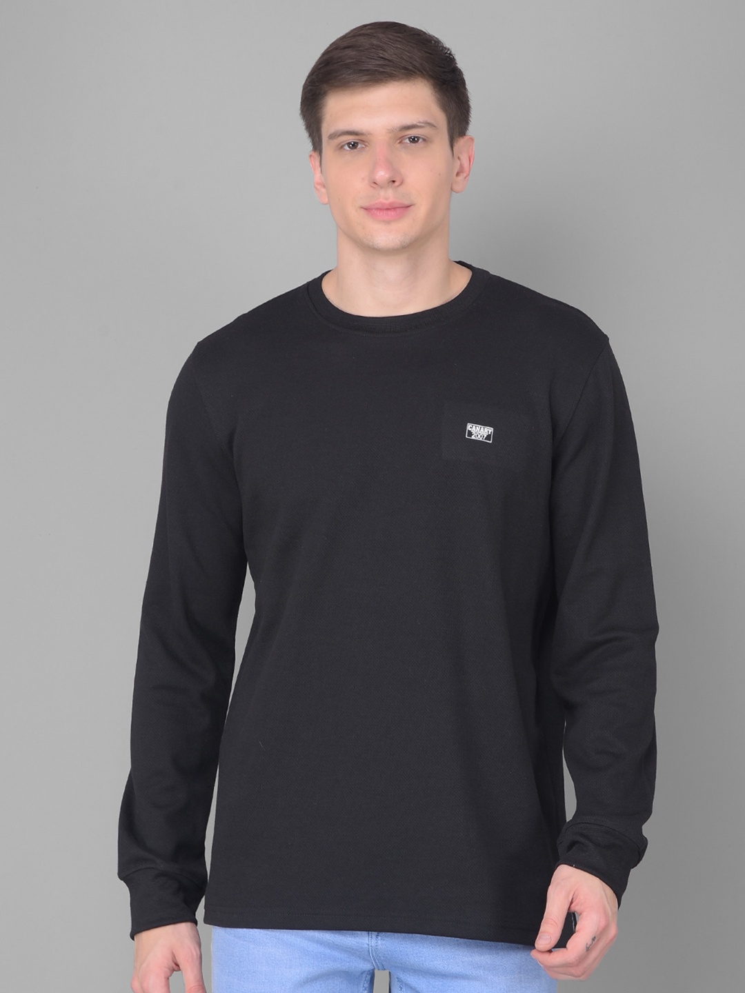 

Canary London Slim Fit Cotton T-shirt, Black