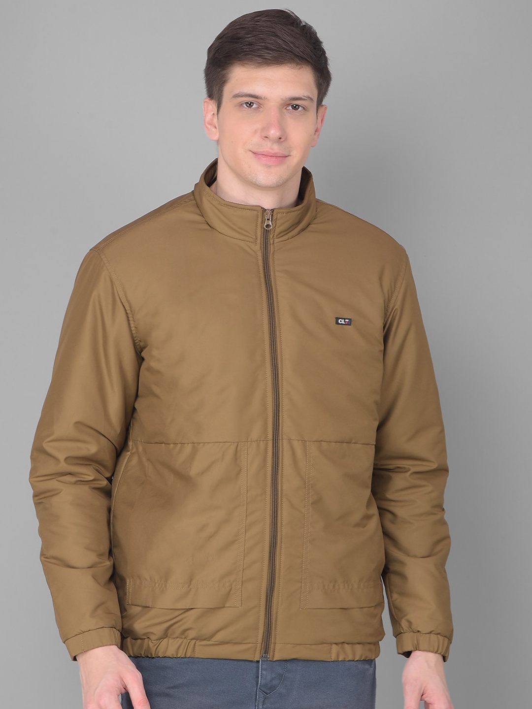 

Canary London Mock Collar Padded Jacket, Khaki