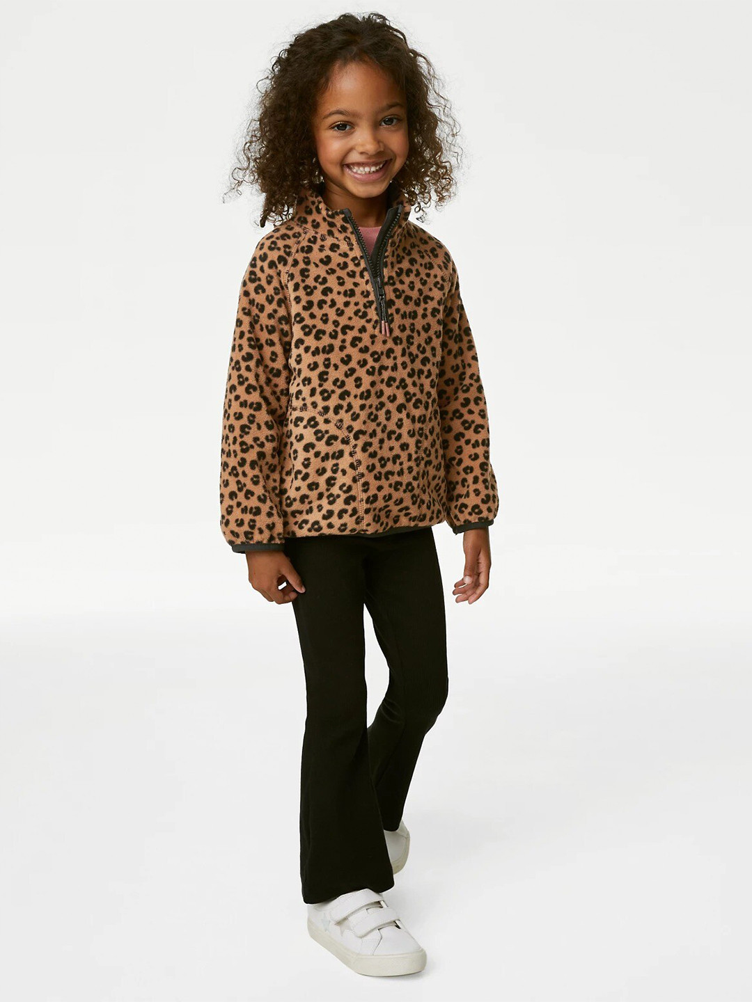 

Marks & Spencer Girls Printed Sweatshirt, Brown