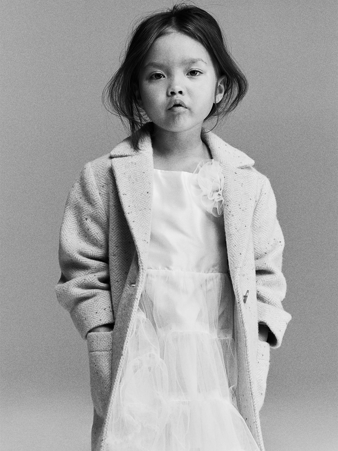 

H&M Girls Tulle-Skirt Dresses, White