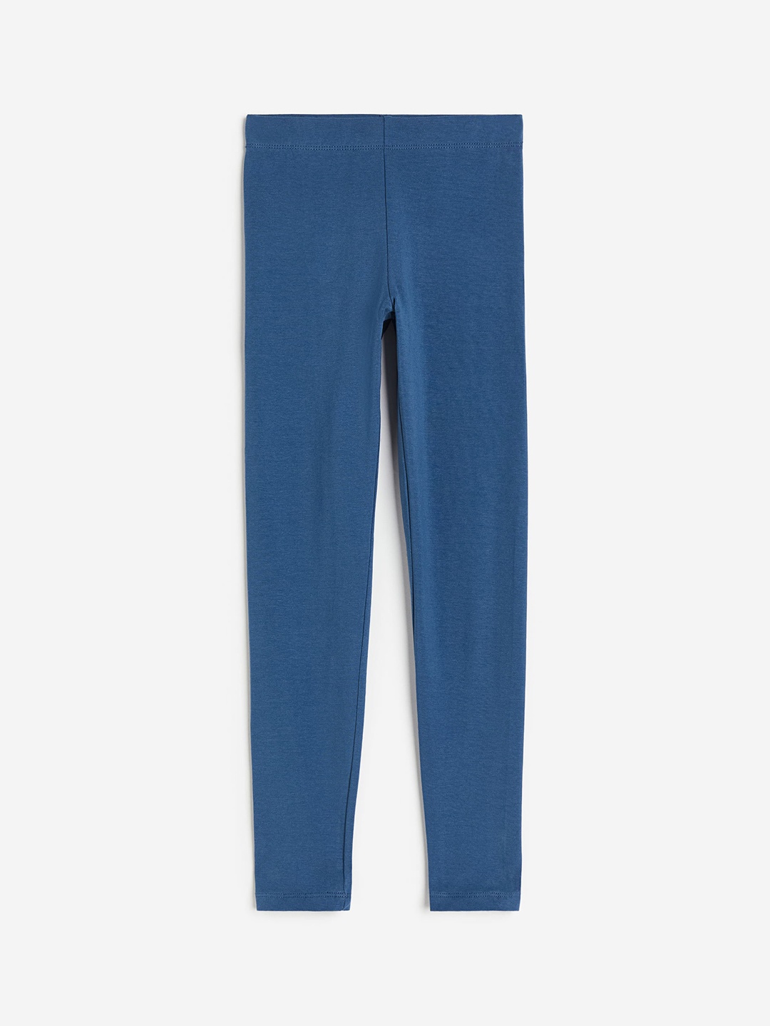 

H&M Girls Cotton Leggings, Blue