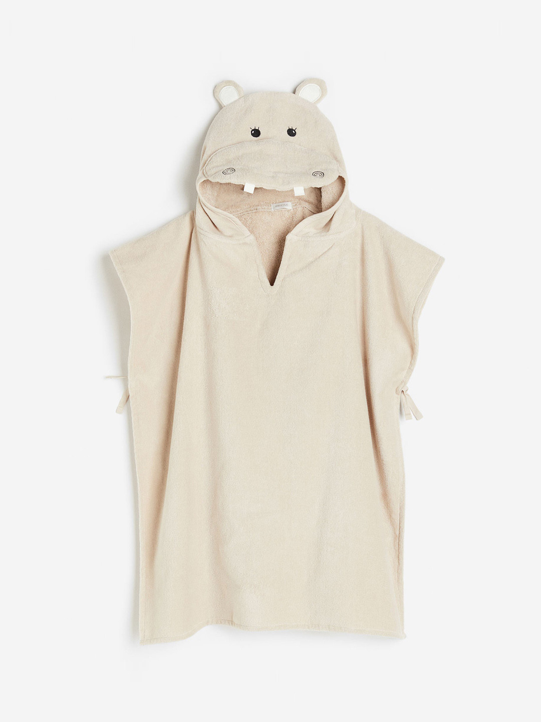 

H&M Boys Beige Pure Cotton Poncho Towel