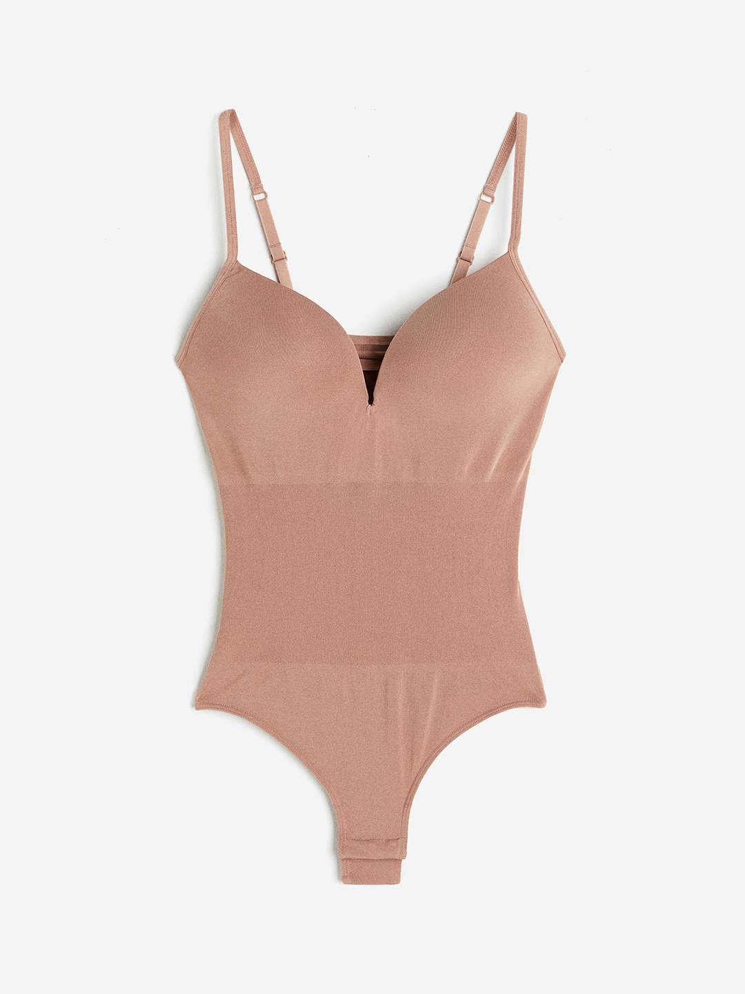 

H&M Seamless Push-Up Body, Beige