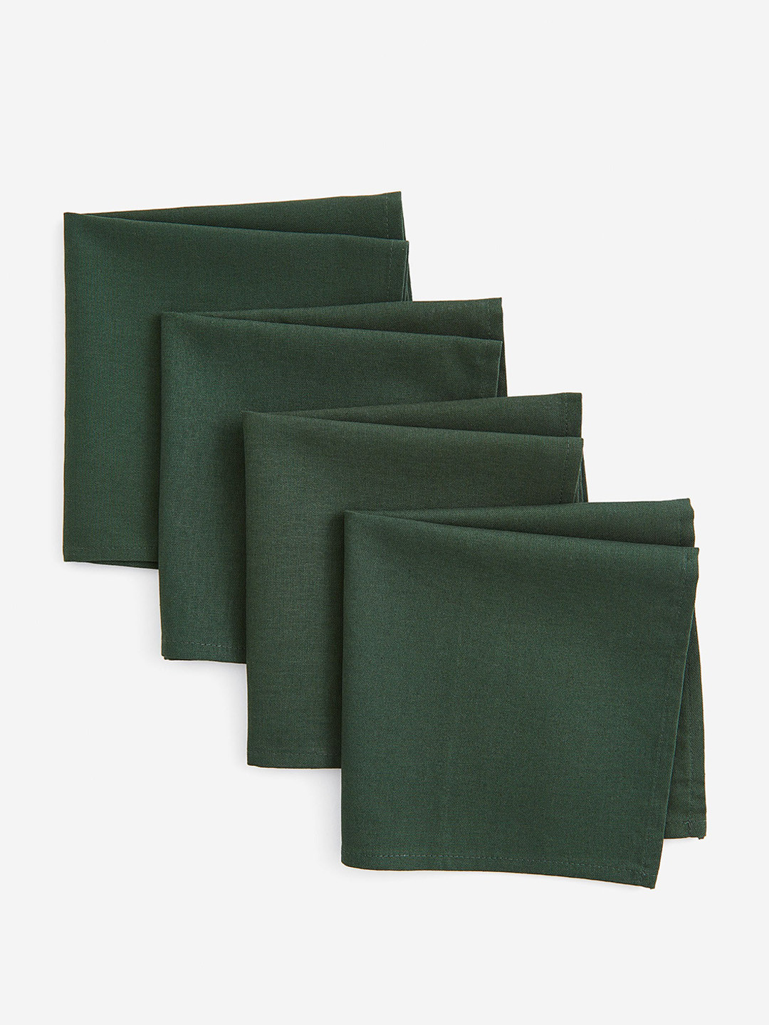 

H&M Green 4-Pack Cotton Napkins