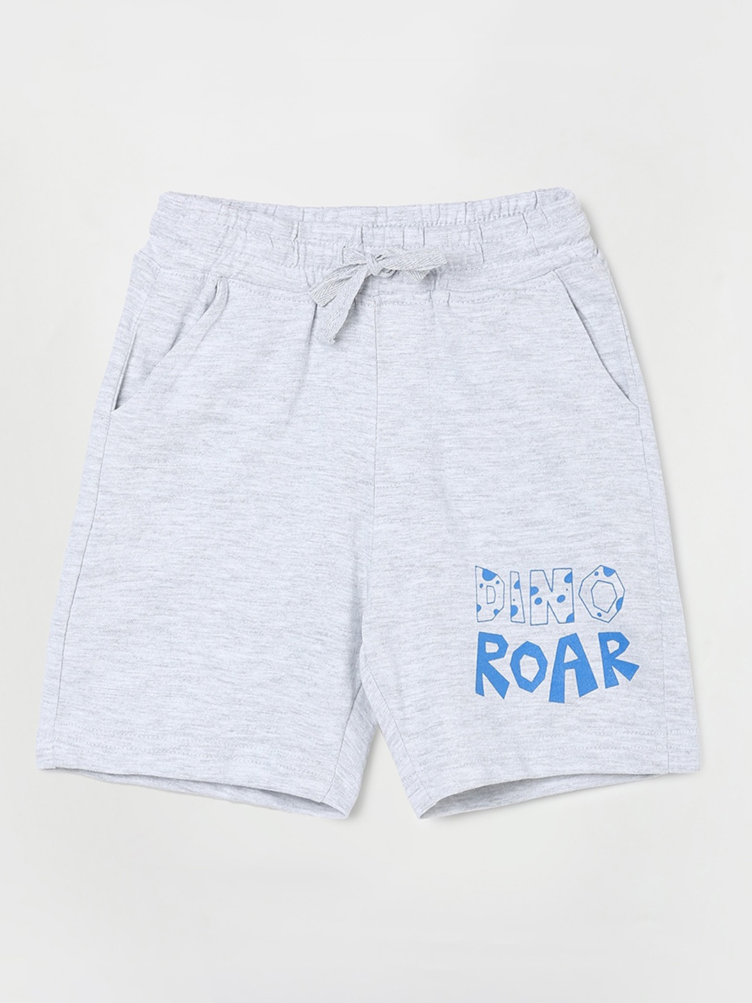 

Juniors by Lifestyle Infants Boys Mid-Rise Shorts, Grey melange