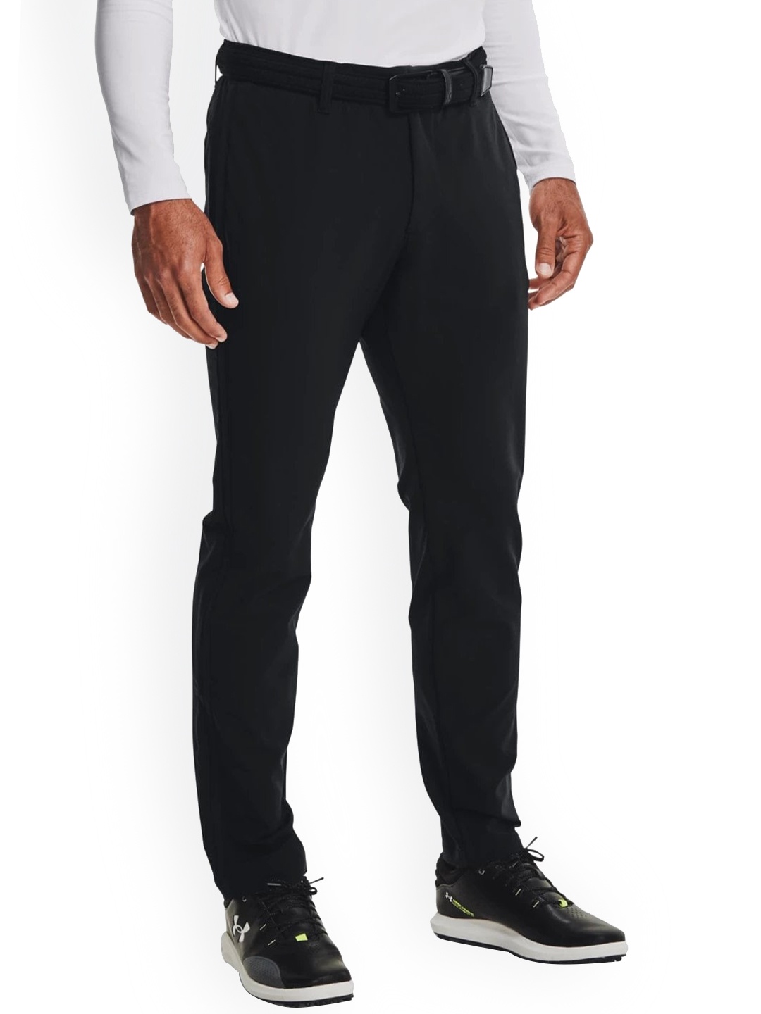 

UNDER ARMOUR Men Mid-Rise Chinos, Black
