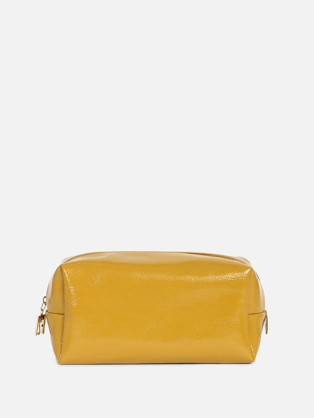 

FOREVER 21 Textured Travel Pouch, Yellow