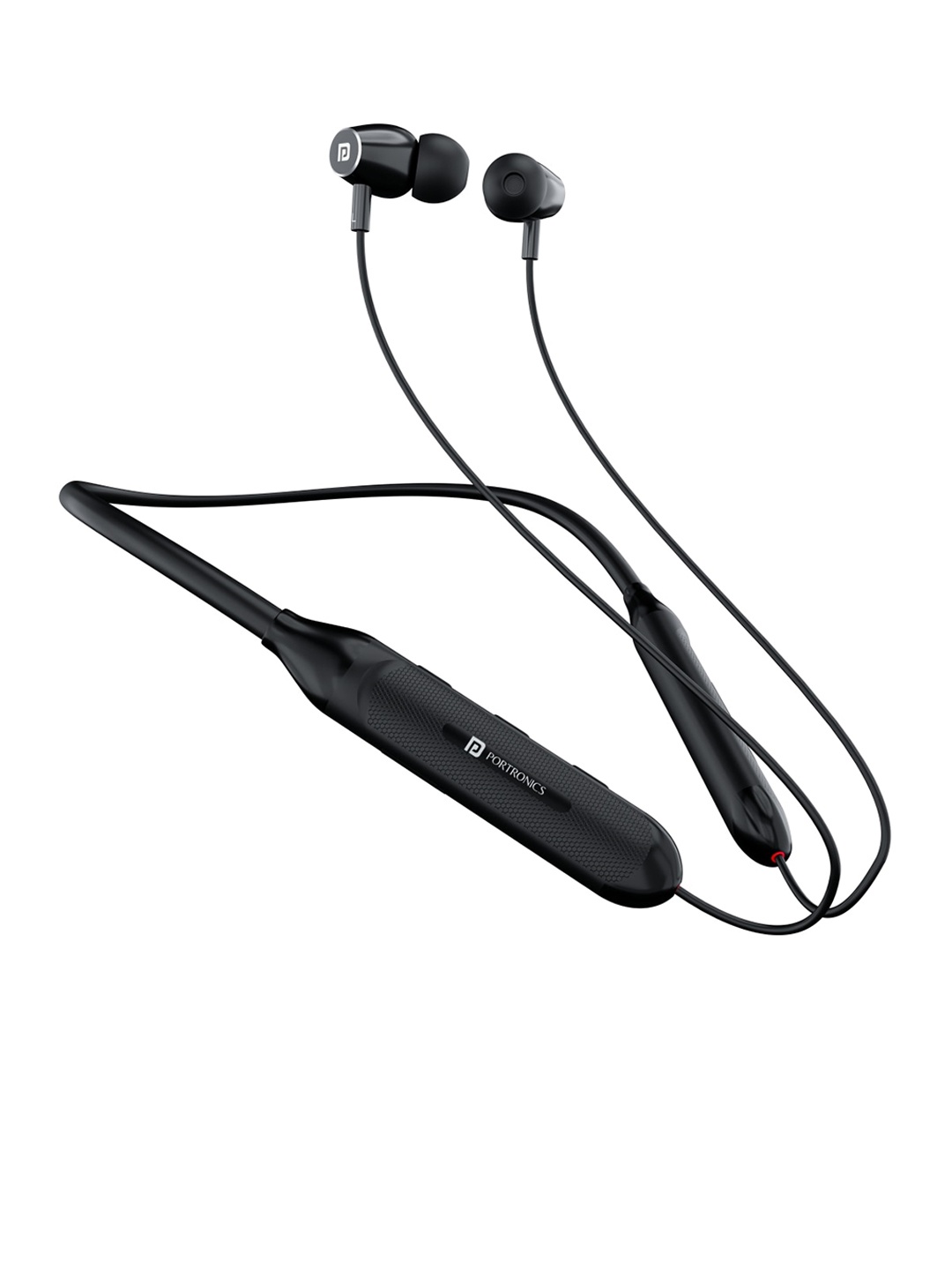 

Portronics Harmonics Z7 Bluetooth Wireless In Ear Earphones, Black