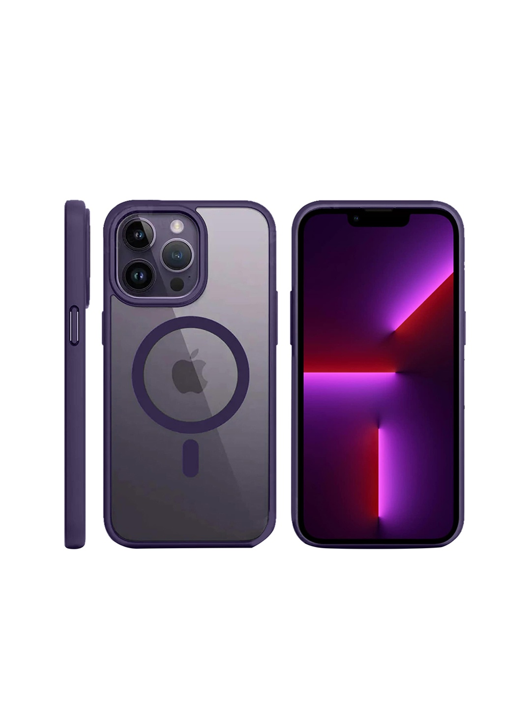 

Karwan iPhone 12 Pro Max Magsafe Back Case, Purple