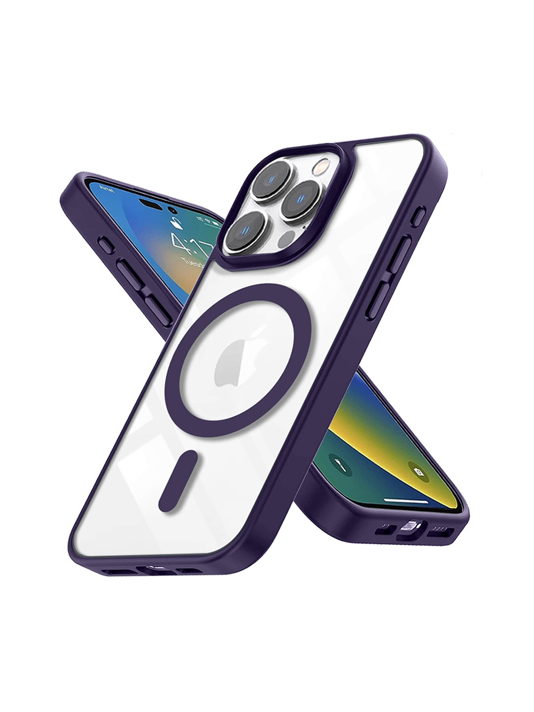 

Karwan iPhone 14 Pro Max Magsafe Back Case, Purple