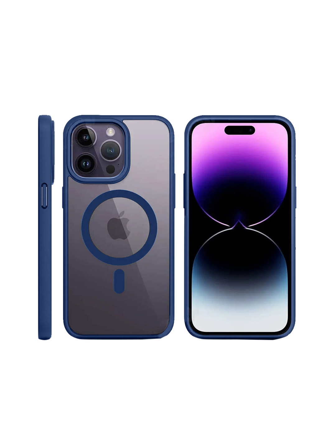 

Karwan iPhone 14 Pro Magsafe Back Case, Blue