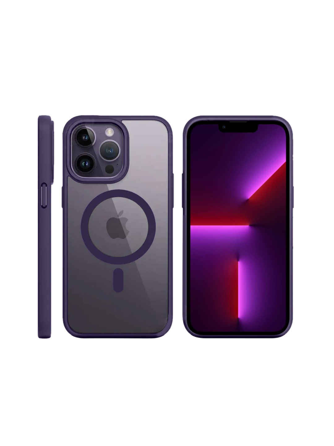 

Karwan iPhone 13 Pro Magsafe Back Case, Purple