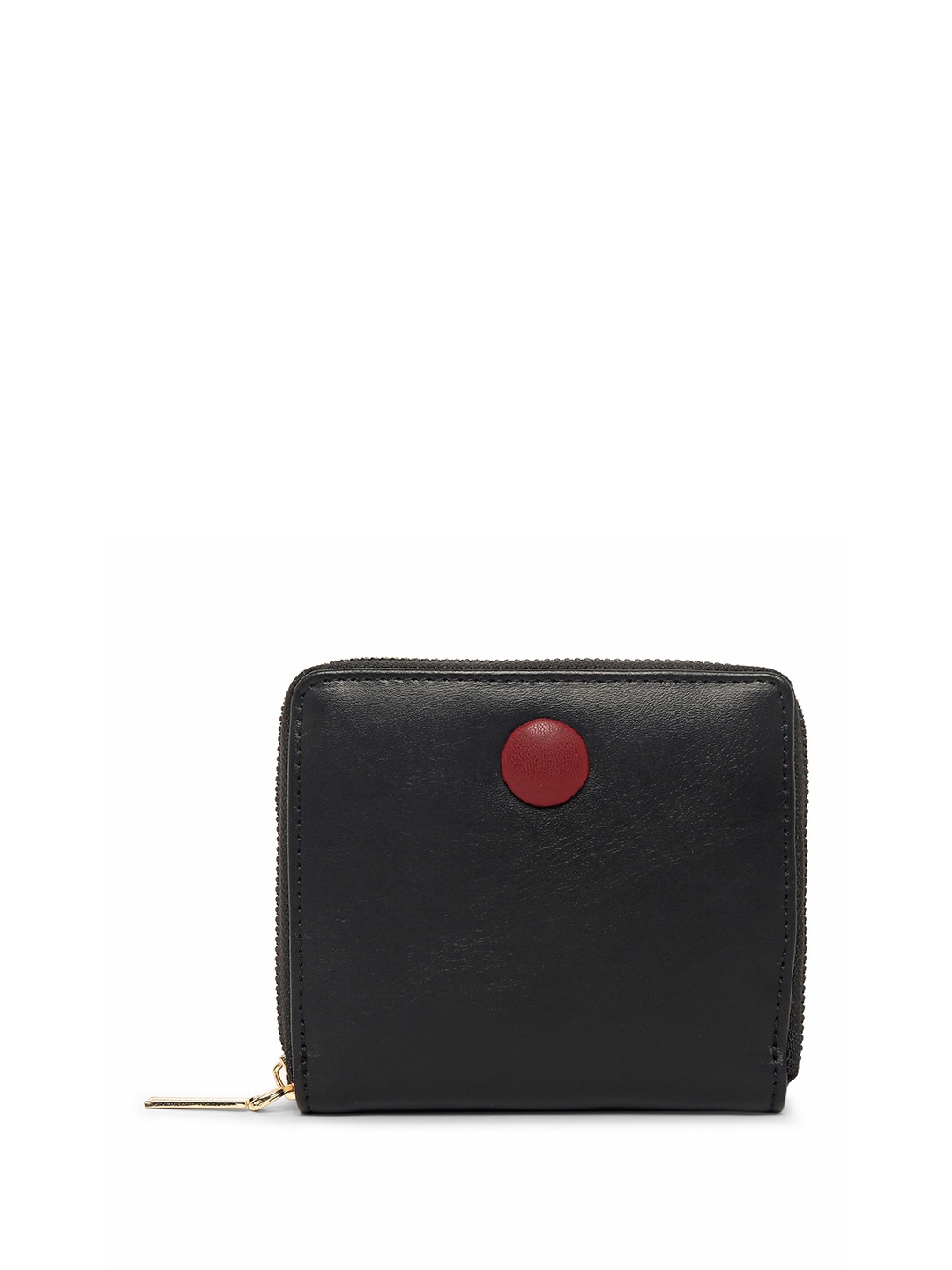 

DressBerry Women Black Zip Around Wallet