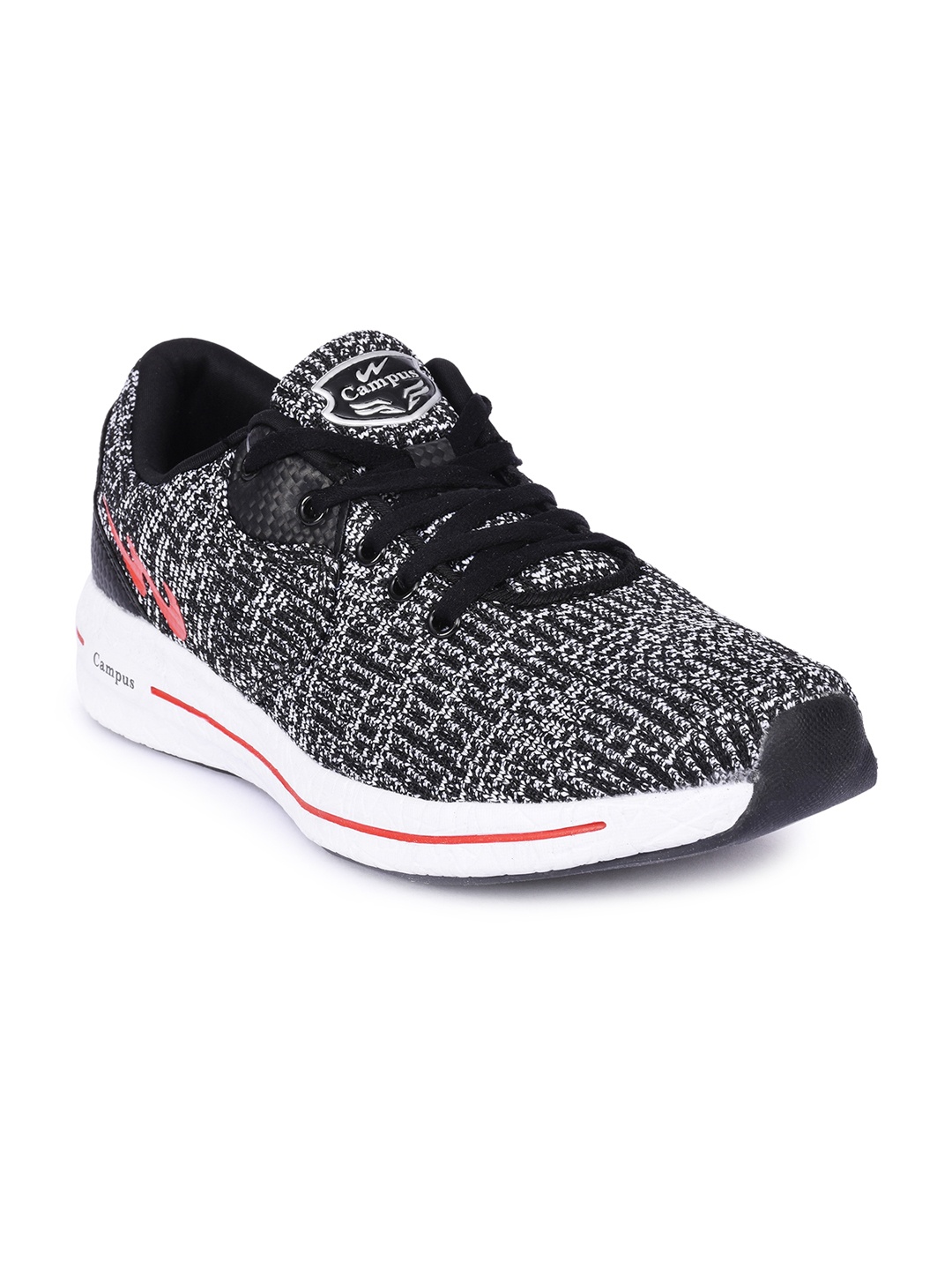 

Campus Men Black Running Shoes