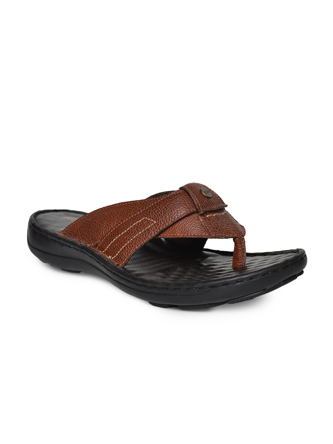 

Buckaroo Men ZANELIO Leather Comfort Sandals, Tan