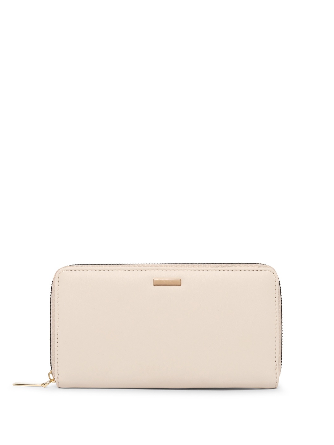 

Mast & Harbour Women Zip Around Wallet, Off white