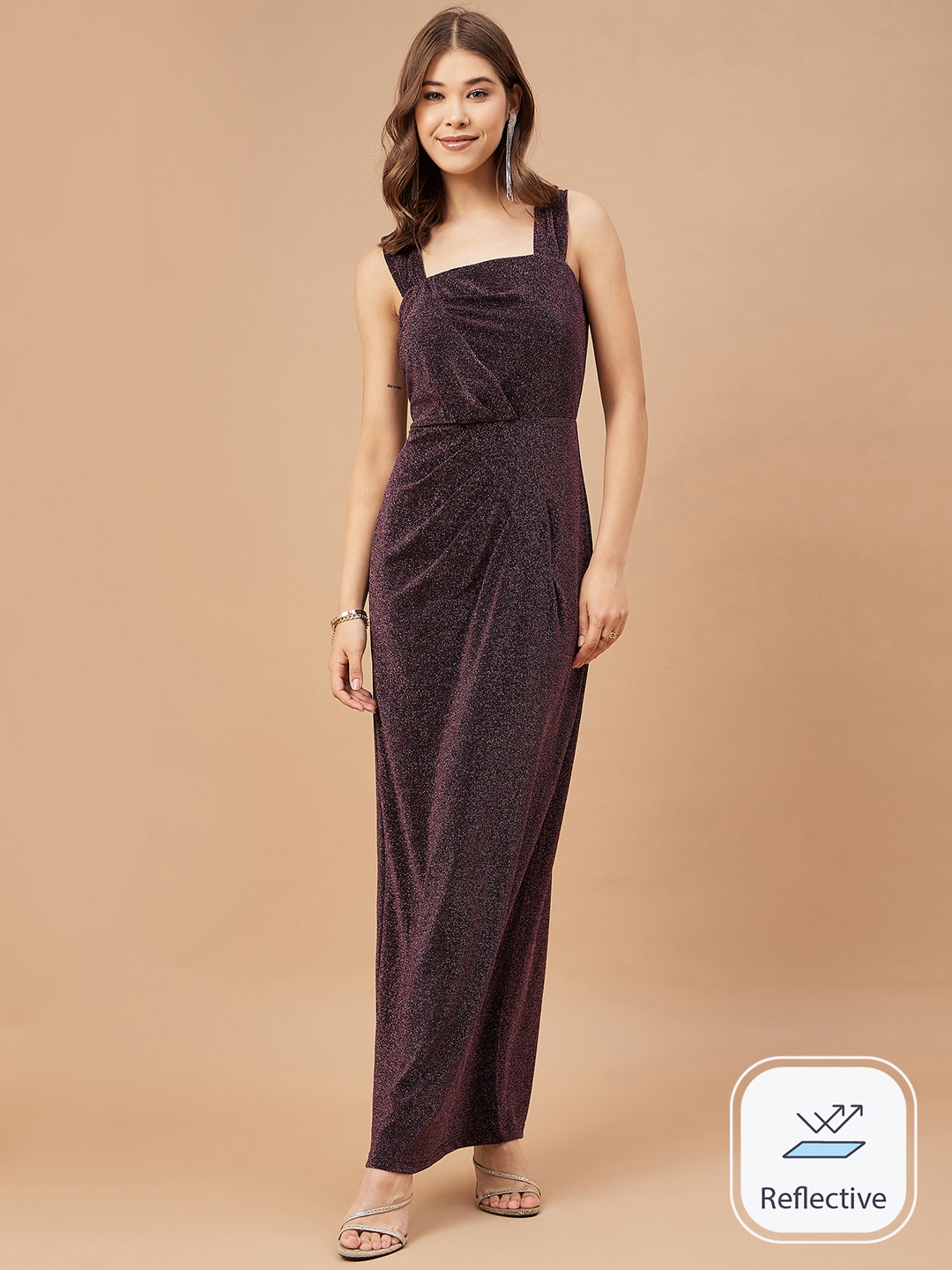 

Gipsy Square Neck Bodycon Dress, Pink