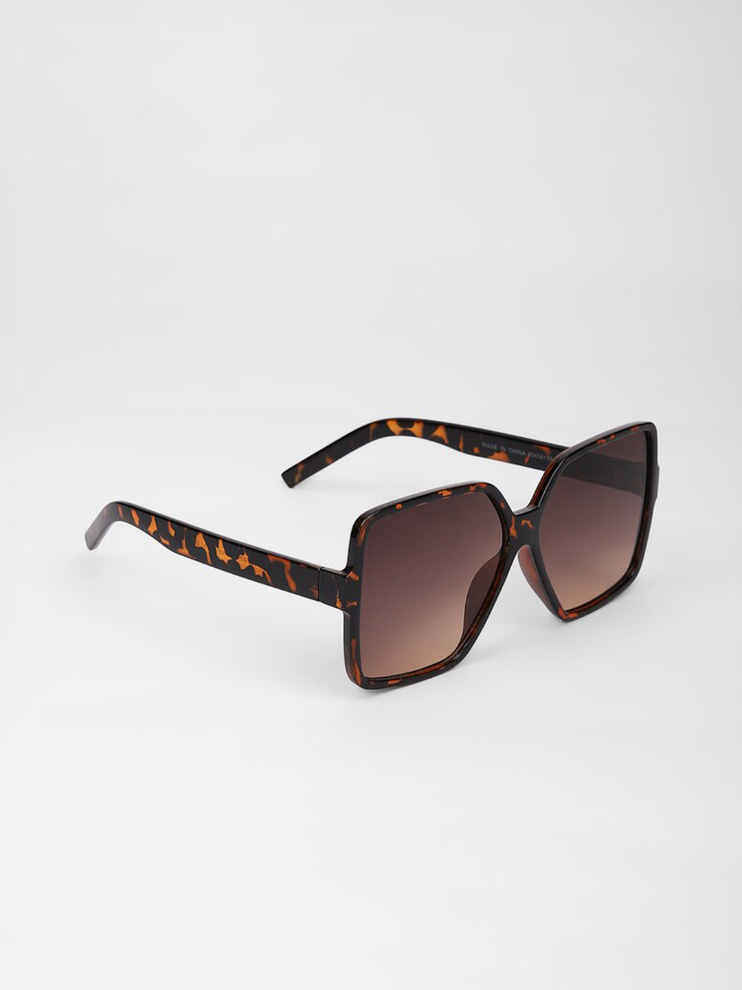 

FOREVER 21 Women Oversized Sunglasses-F20045419901, Brown
