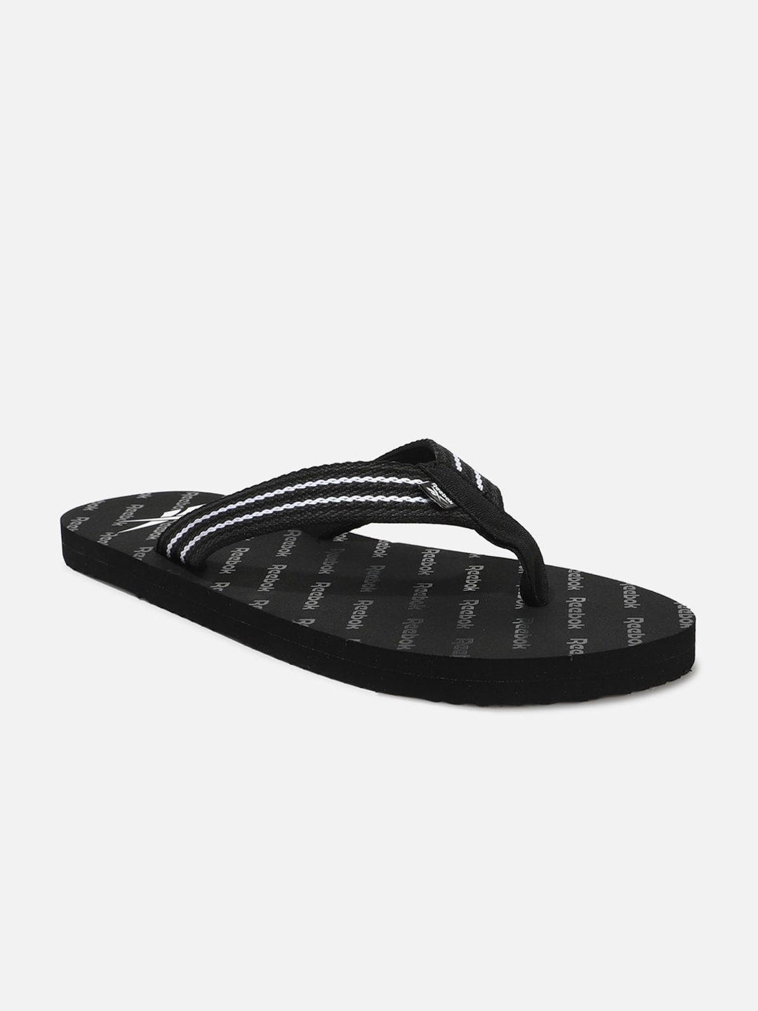 

Reebok Men HERACLE Thong Flip-Flops, Black