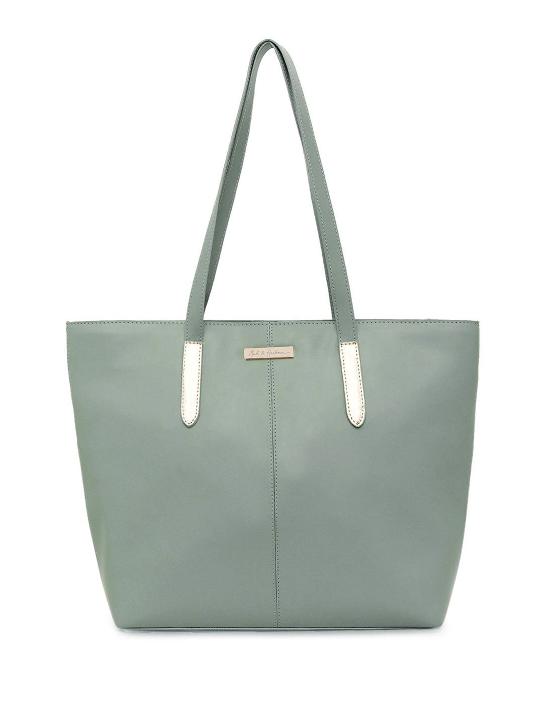 

Mast & Harbour Sea Green Structured Shoulder Bag with Tasselled