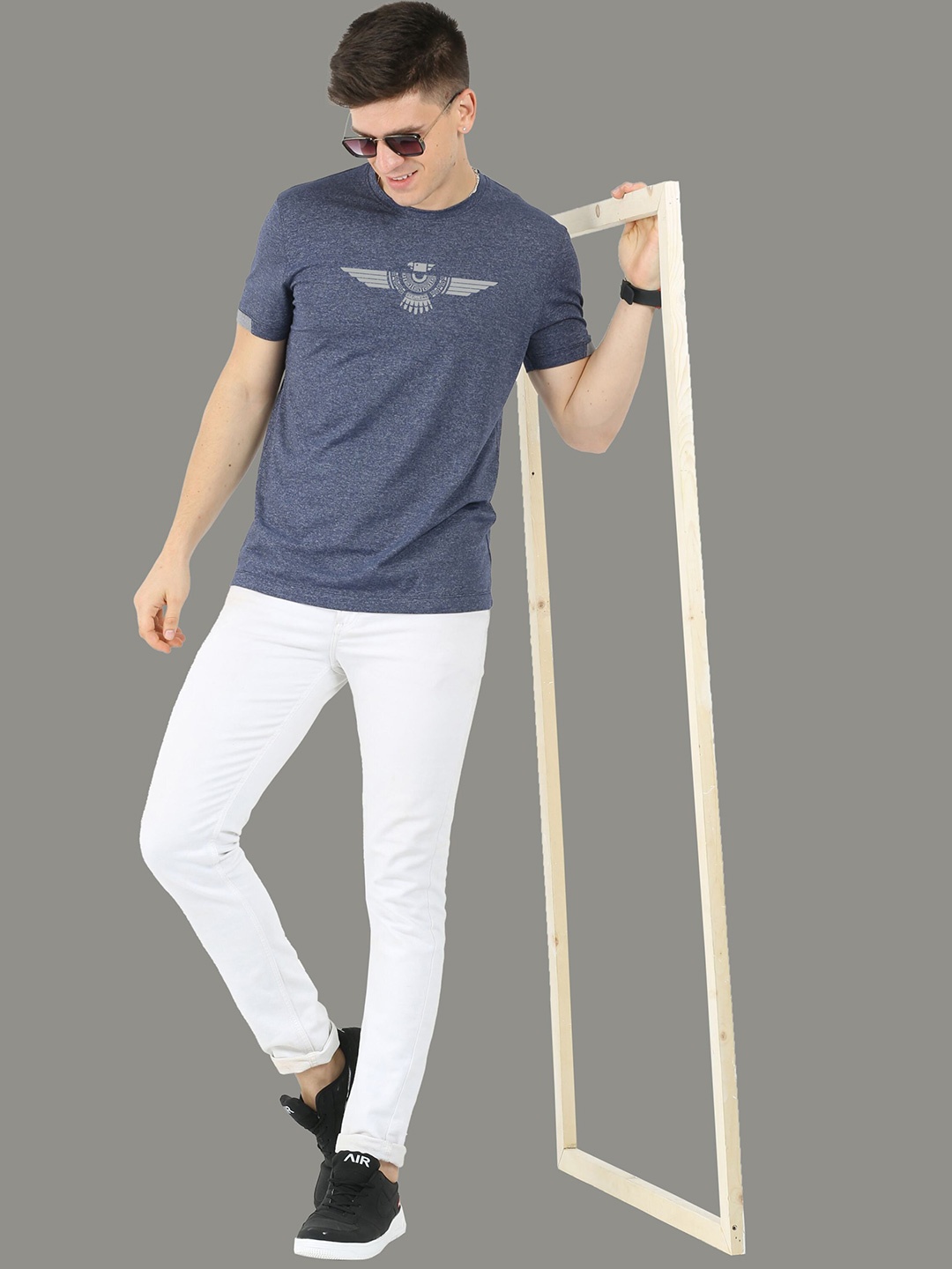 

STELLERS Printed Short Sleeves T-shirt, Navy blue