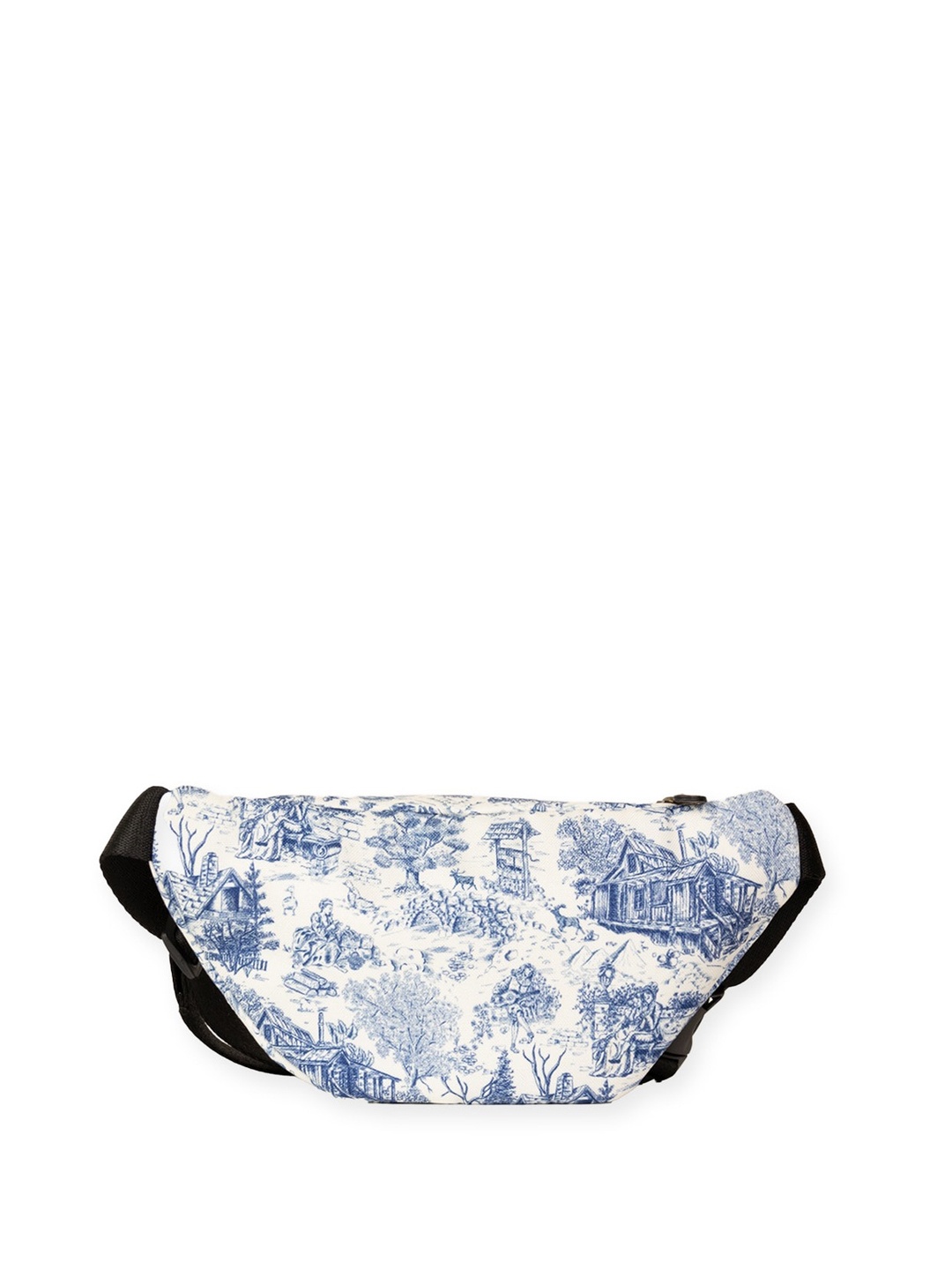 

happywagon Women Printed Travel Pouch, White