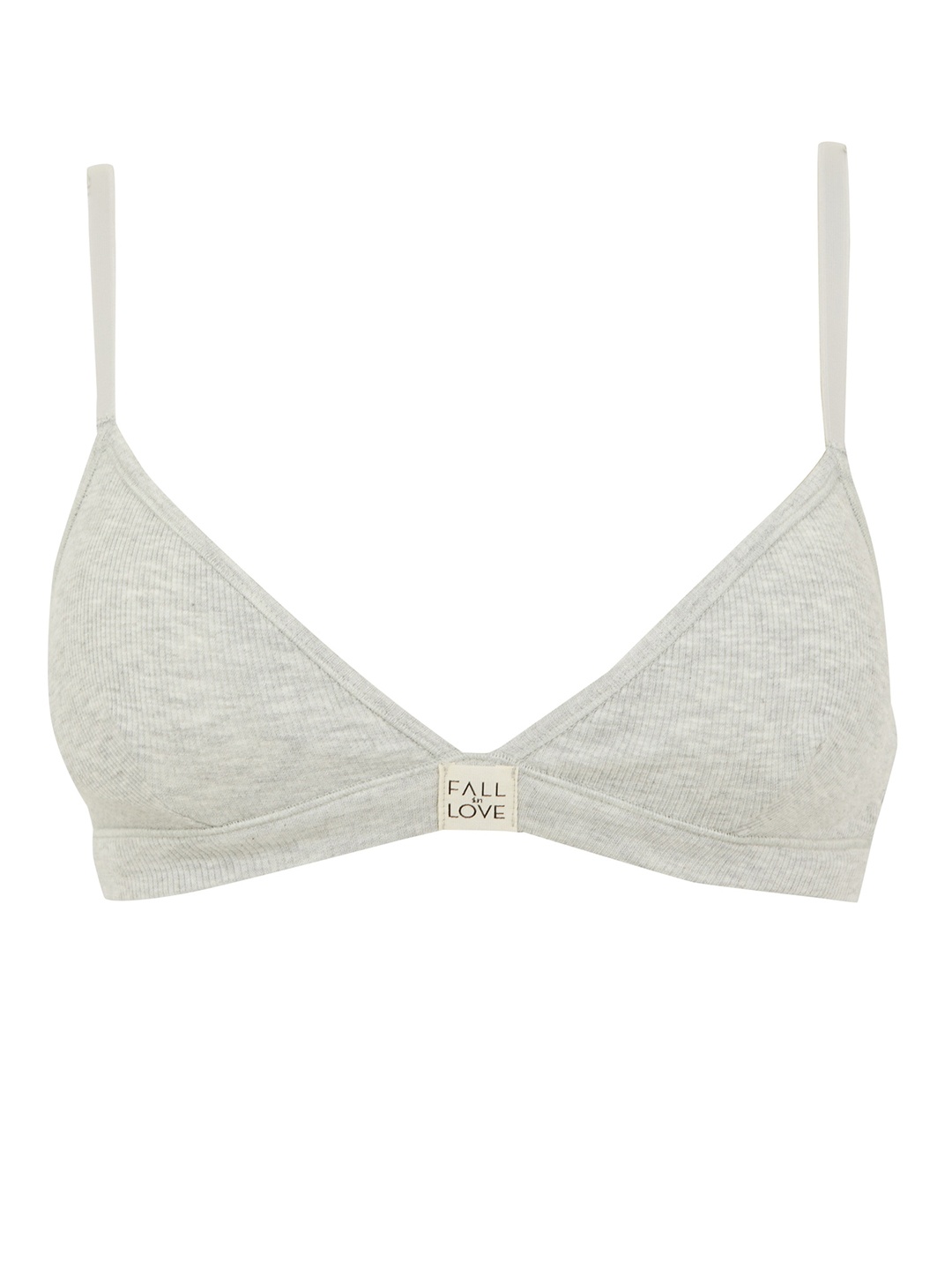

DeFacto Full Coverage Underwired Lightly Padded Everyday Bra -All Day Comfort, Grey