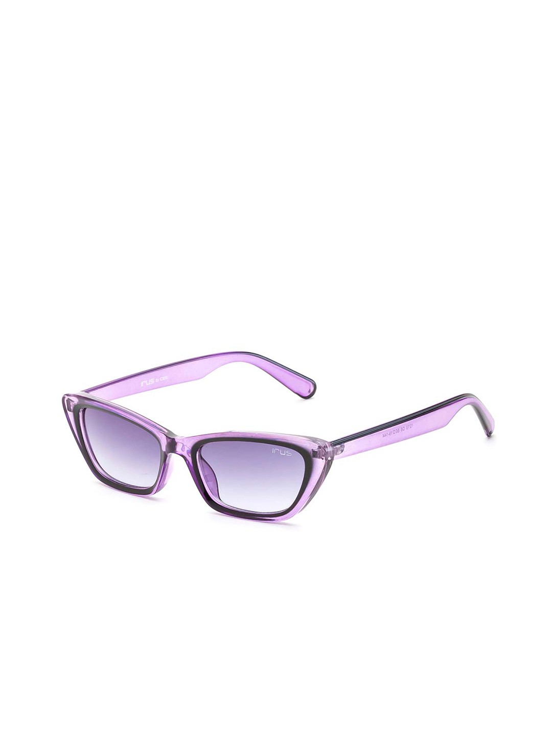 

IRUS by IDEE Women Cateye Sunglasses with UV Protected Lens IRS1210C6SG, Purple