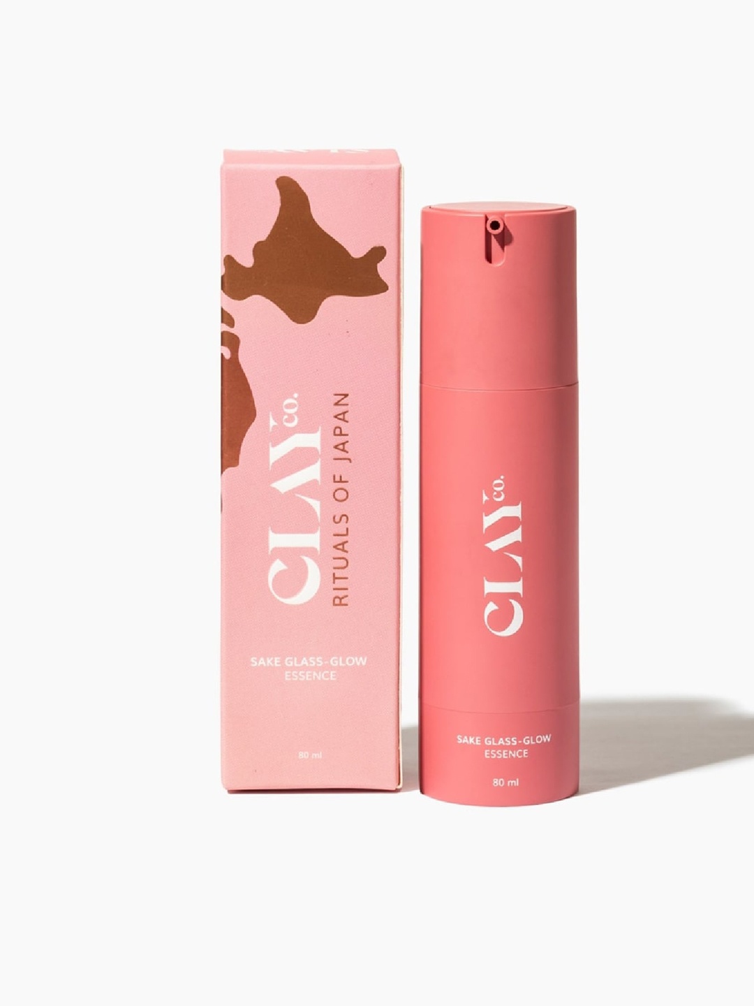 CLAYco. Sake Glass Glow Essence With CICA & Licorice - 80 ml, Transparent