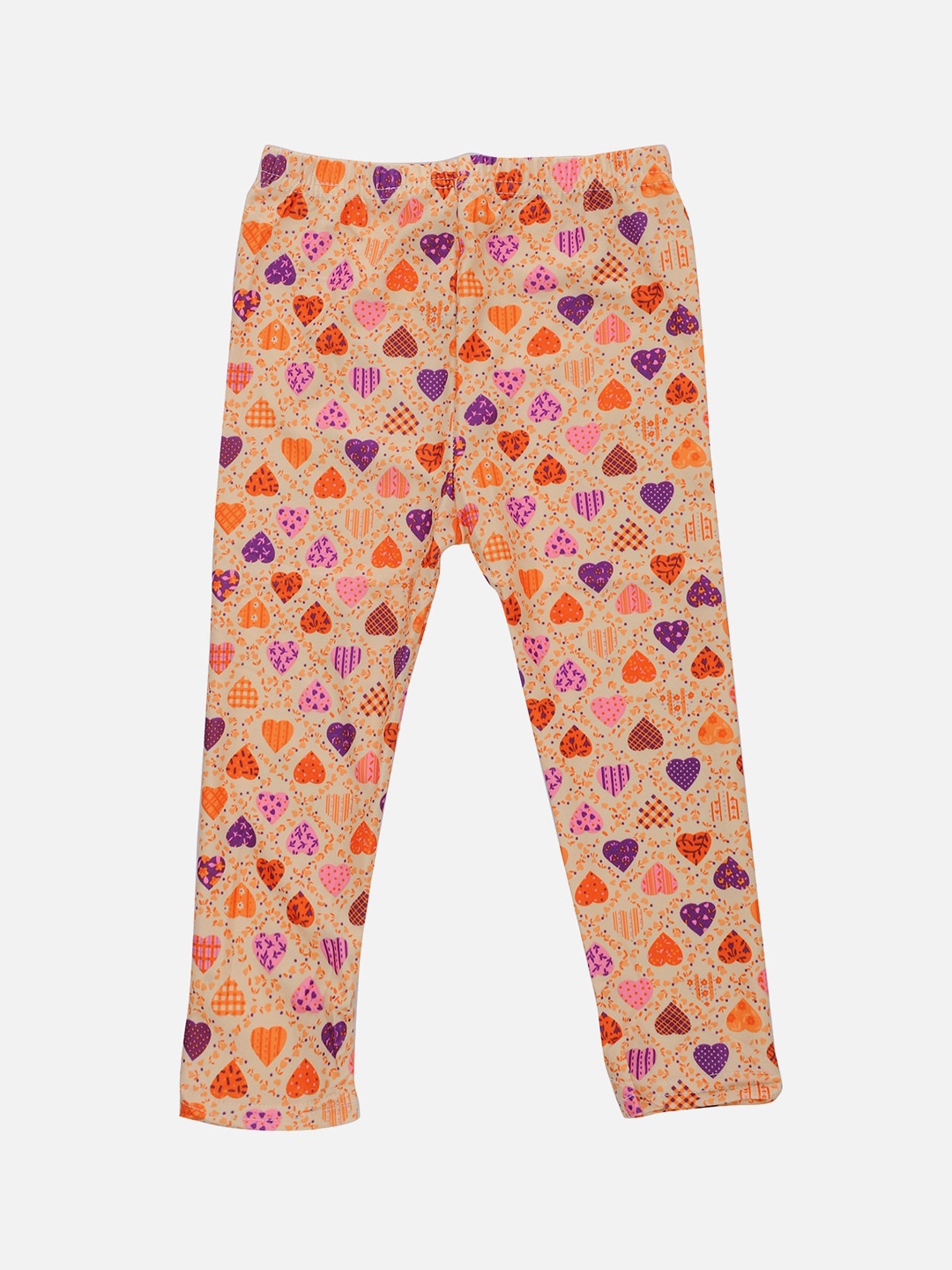 

TINY HUG Girls Assorted Printed Mid-Rise Lounge Pants