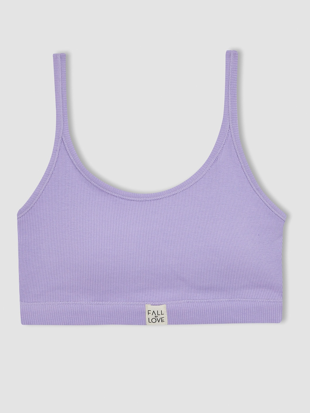 

DeFacto Full Coverage Underwired Lightly Padded Everyday Bra - All Day Comfort, Purple