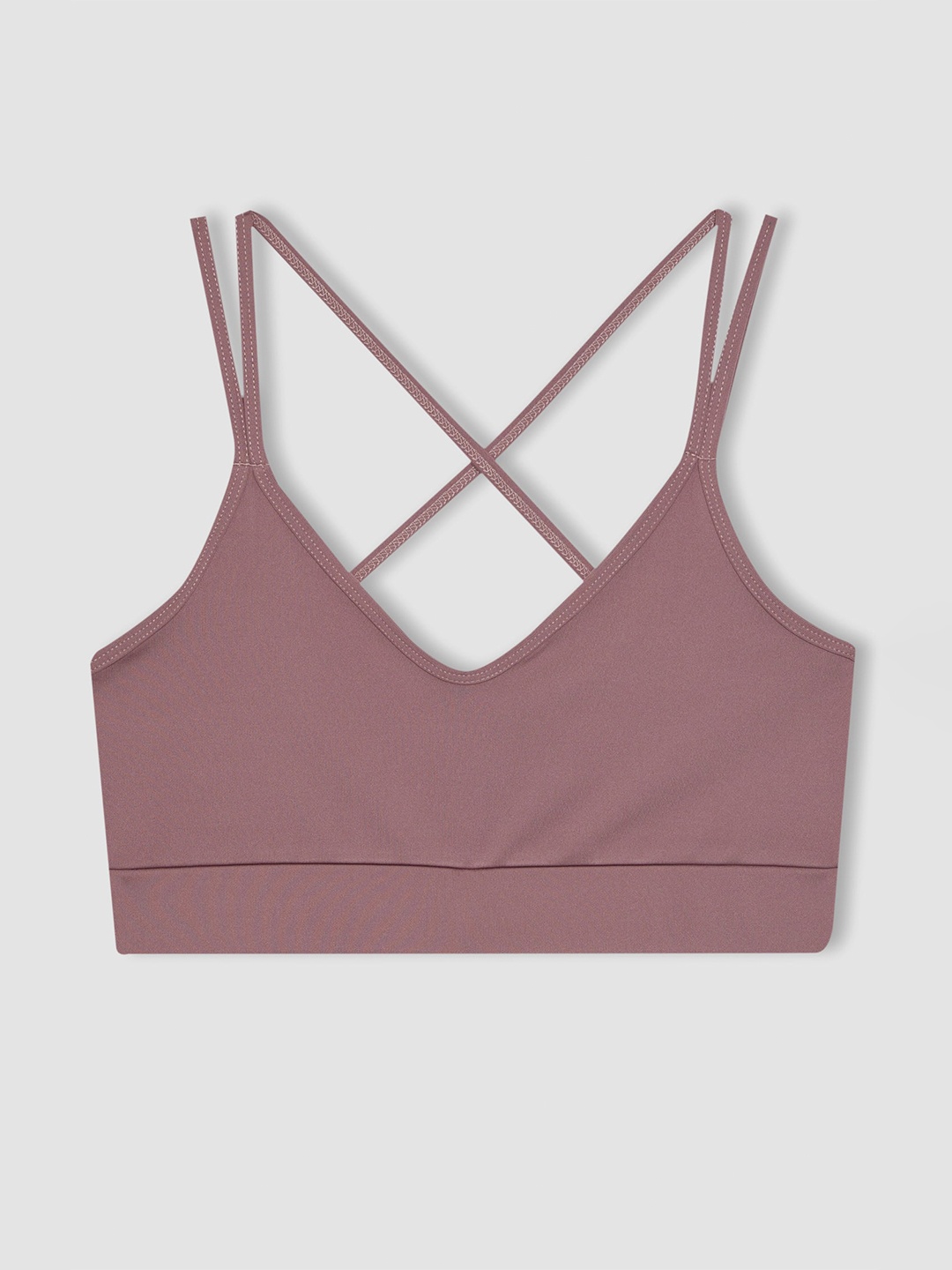 

DeFacto Full Coverage Underwired Lightly Padded Workout Bra With All Day Comfort, Pink