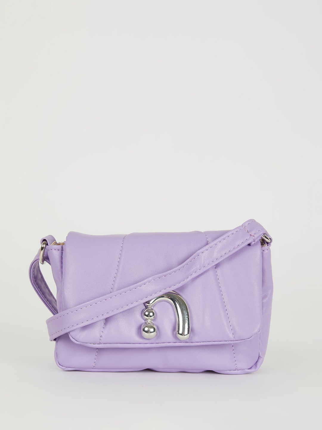 

DeFacto Structured Sling Bag, Lavender