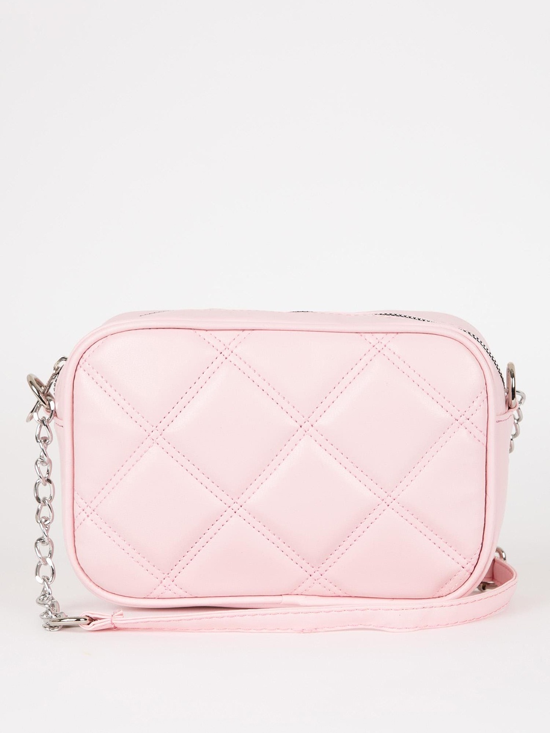 

DeFacto Structured Sling Bag with Quilted, Pink