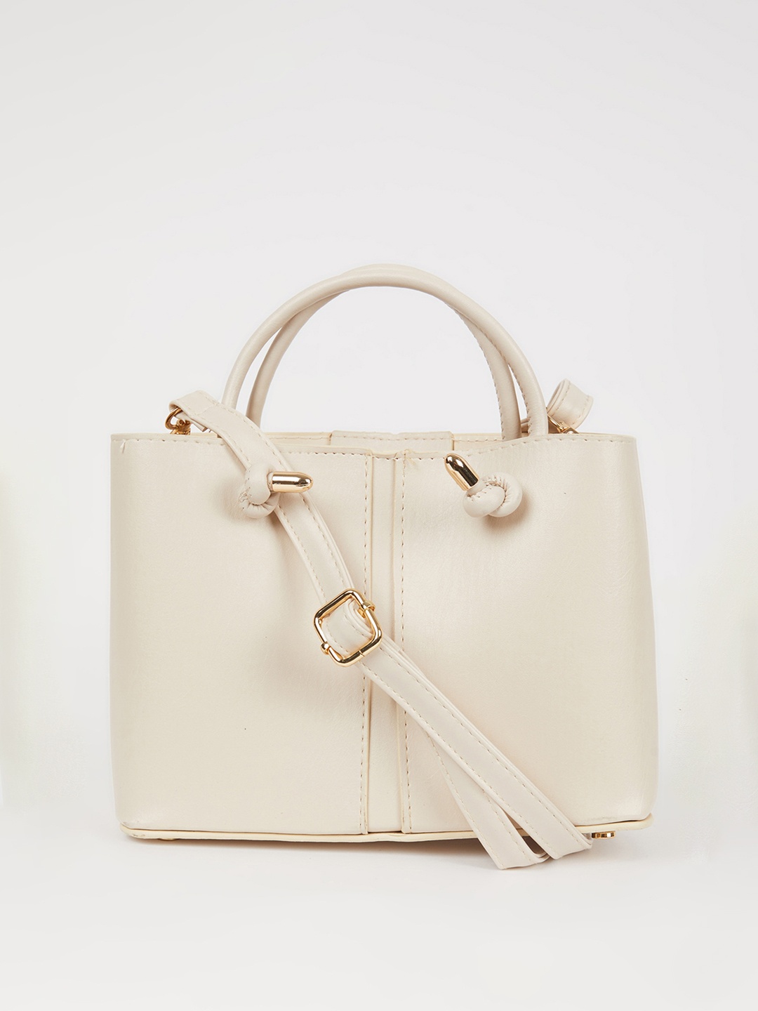 

DeFacto Beige PU Structured Handheld Bag