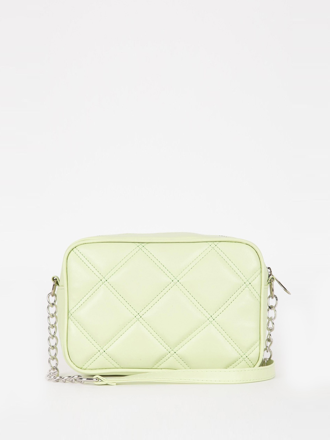

DeFacto Structured Sling Bag with Quilted, Green