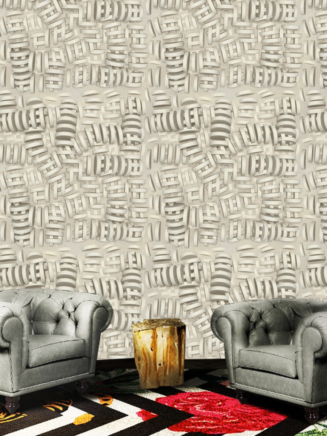 

WallDaddy Beige Self Adhesive Wallpaper
