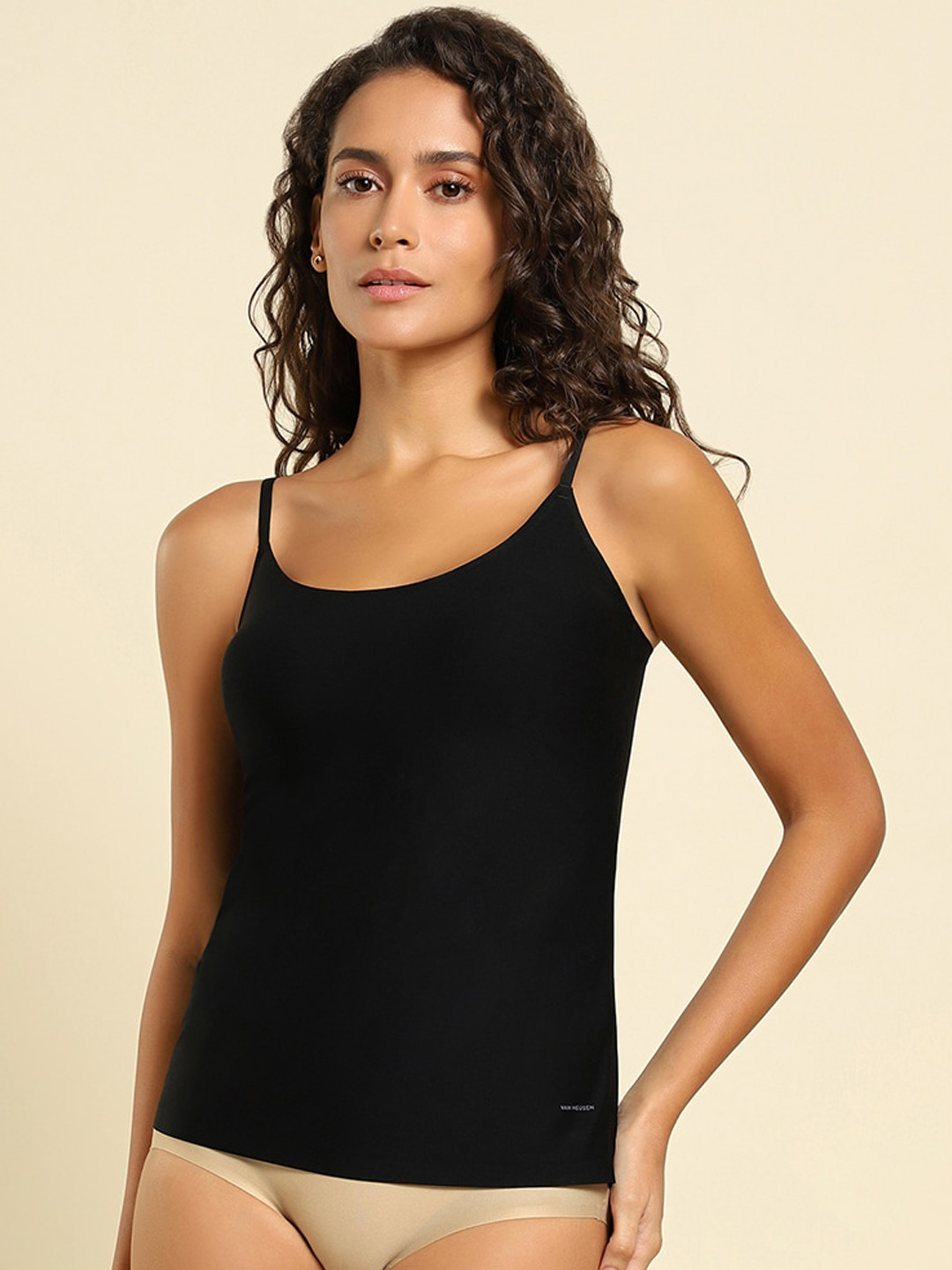 

Van Heusen Shoulder Straps Camisole, Black