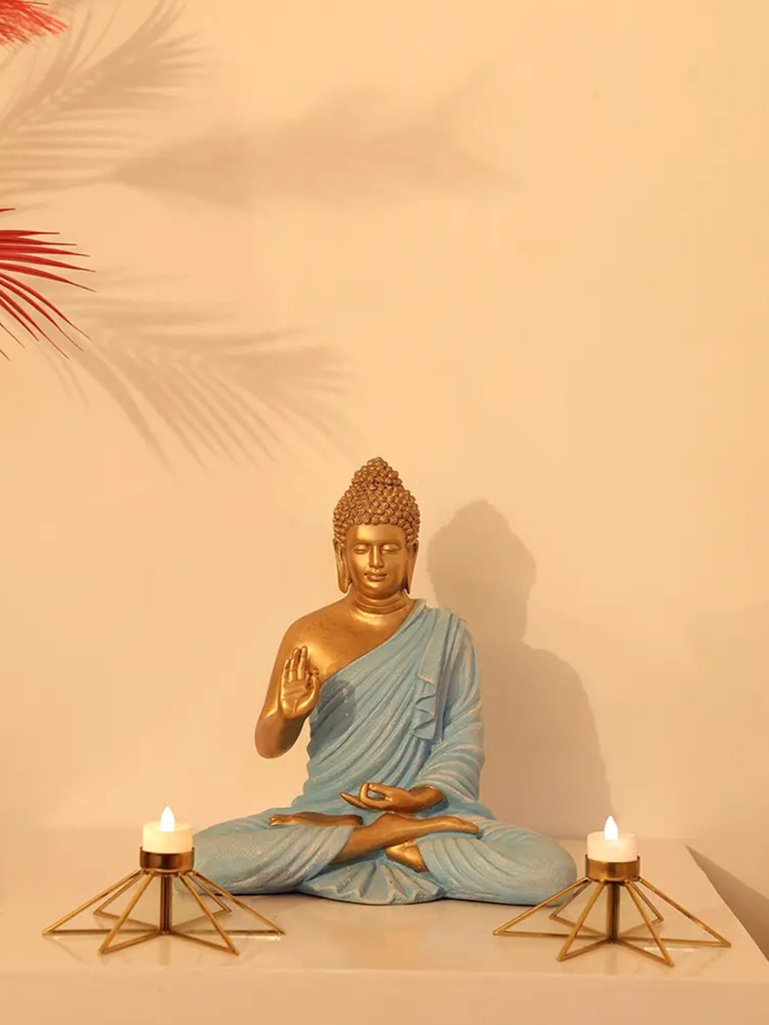 

Order Happiness Sky blue Polyresin Buddha Showpieces