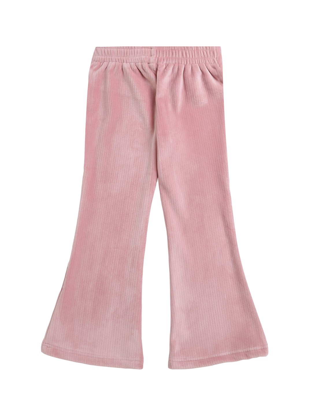 

Tiny Girl Mid-Rise Pleated Bootcut Trousers, Pink