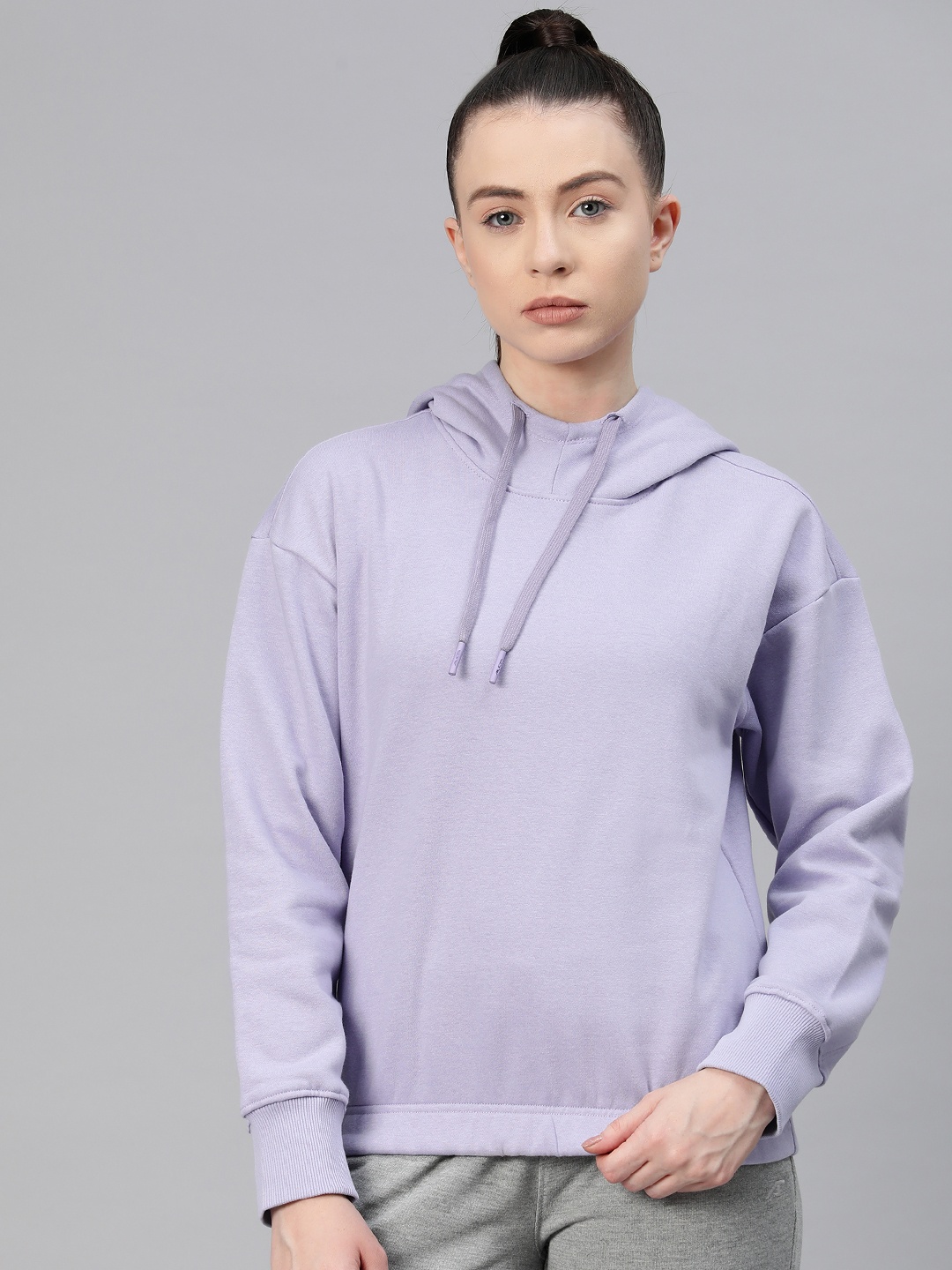 

Alcis Women Hooded Sweatshirt, Lavender