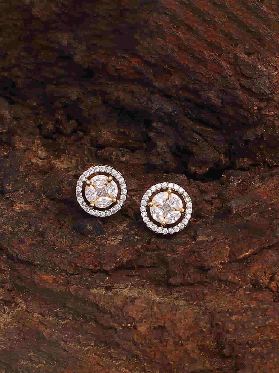 

Mirana Gold-Plated Studs Earrings