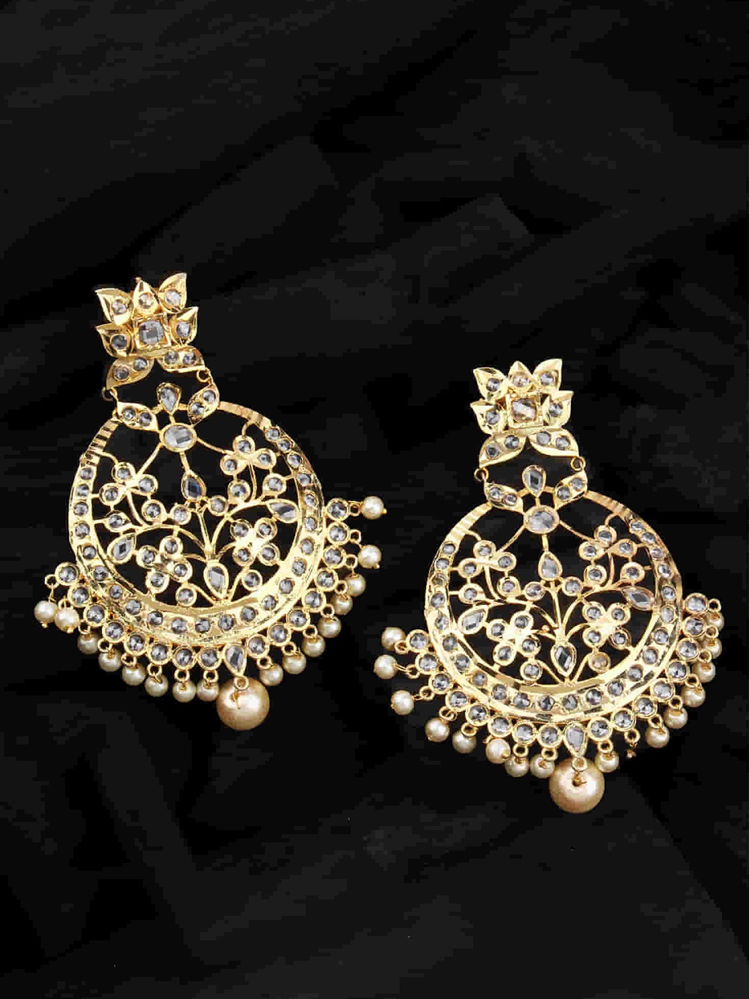 

Mirana Gold-Plated Chandbalis Earrings